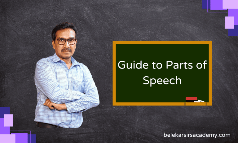 Guide to Parts of Speech