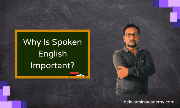 Why Is Spoken English Important