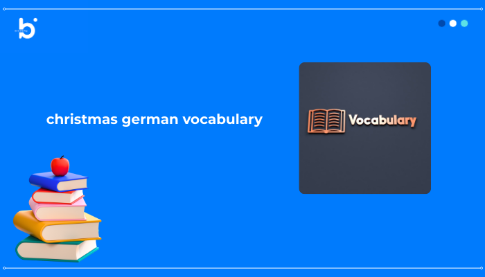 German Christmas Vocabulary