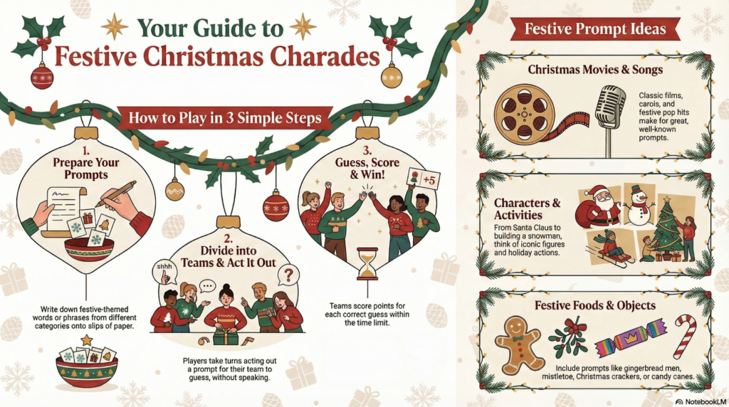 Christmas Character Charades Prompts