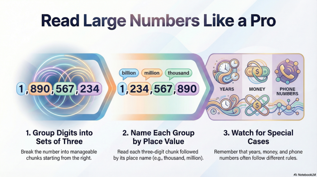 Reading Numbers in the Thousands